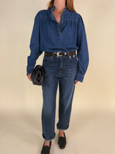 Load image into Gallery viewer, Jeans Straight Blue.
