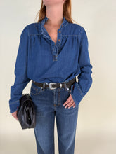 Carica l'immagine nel visualizzatore di Gallery, Camicia in denim I amour
