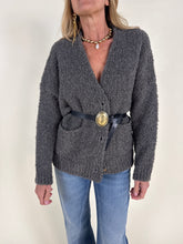 Carica l'immagine nel visualizzatore di Gallery, Cardigan puff in lana e alpaca | Più colori
