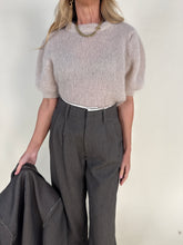 Load image into Gallery viewer, Maglia sbuffo mezza manica | Mohair &amp; lana | Più colori
