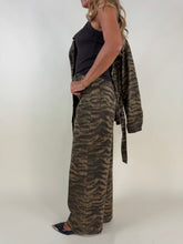 Load image into Gallery viewer, Pantalone zebra verde | Set coordinato
