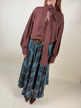 Load image into Gallery viewer, Gonna Turchese | Check
