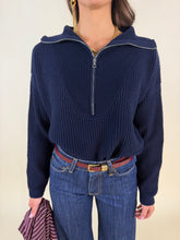 Carica l'immagine nel visualizzatore di Gallery, Maglia Zip in 100% lana | Più colori

