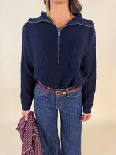 Carica l'immagine nel visualizzatore di Gallery, Maglia Zip in 100% lana | Più colori
