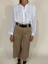 Load image into Gallery viewer, Camicia Misto Seta | Panna
