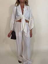 Carica l'immagine nel visualizzatore di Gallery, Pantalone Lino | Beige | Set Coordinato
