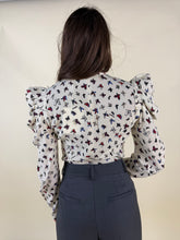 Carica l'immagine nel visualizzatore di Gallery, Camicia Farfalle | Arricciata Ècru
