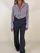 Load image into Gallery viewer, Pantalone Asphalt sartoriale | Zip
