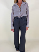 Load image into Gallery viewer, Pantalone Asphalt sartoriale | Zip
