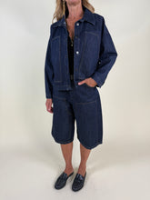 Load image into Gallery viewer, Bermuda jeans 100% cotone | Set coordinato
