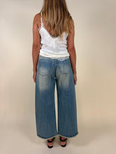 Load image into Gallery viewer, Denim Egizio slavato + cintura
