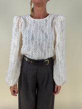 Load image into Gallery viewer, Camicetta puff con tulle | Panna
