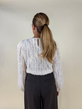 Load image into Gallery viewer, Camicetta puff con tulle | Panna
