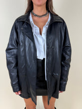 Load image into Gallery viewer, Bomber Jet black | Oversize
