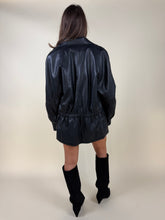 Load image into Gallery viewer, Bomber Jet black | Oversize

