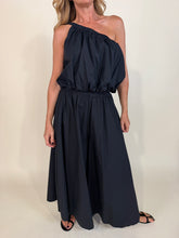 Load image into Gallery viewer, Pantalone Palazzo | NERO | Cotone
